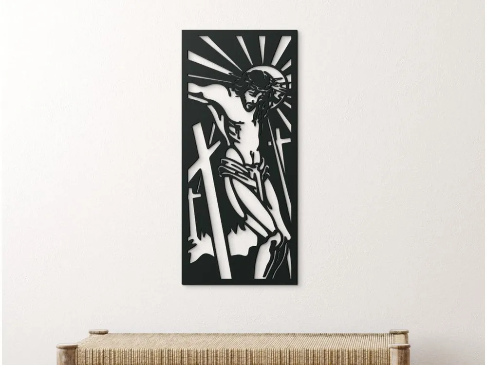 Sichere Zahlung Wandbild JESUS AM KREUZ