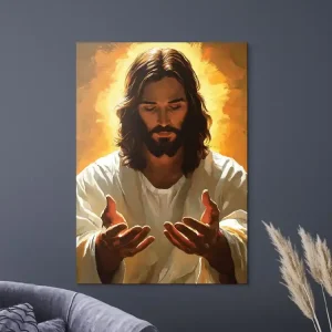 Wandbild Jesus im Gebet Meistverkauft