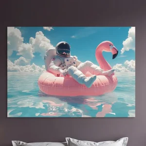 Versand Am Gleichen Tag Wandbild Kosmischer Chill