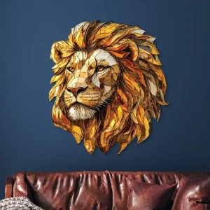 Wandbild Majestätischer Löwe Preis Gesenkt