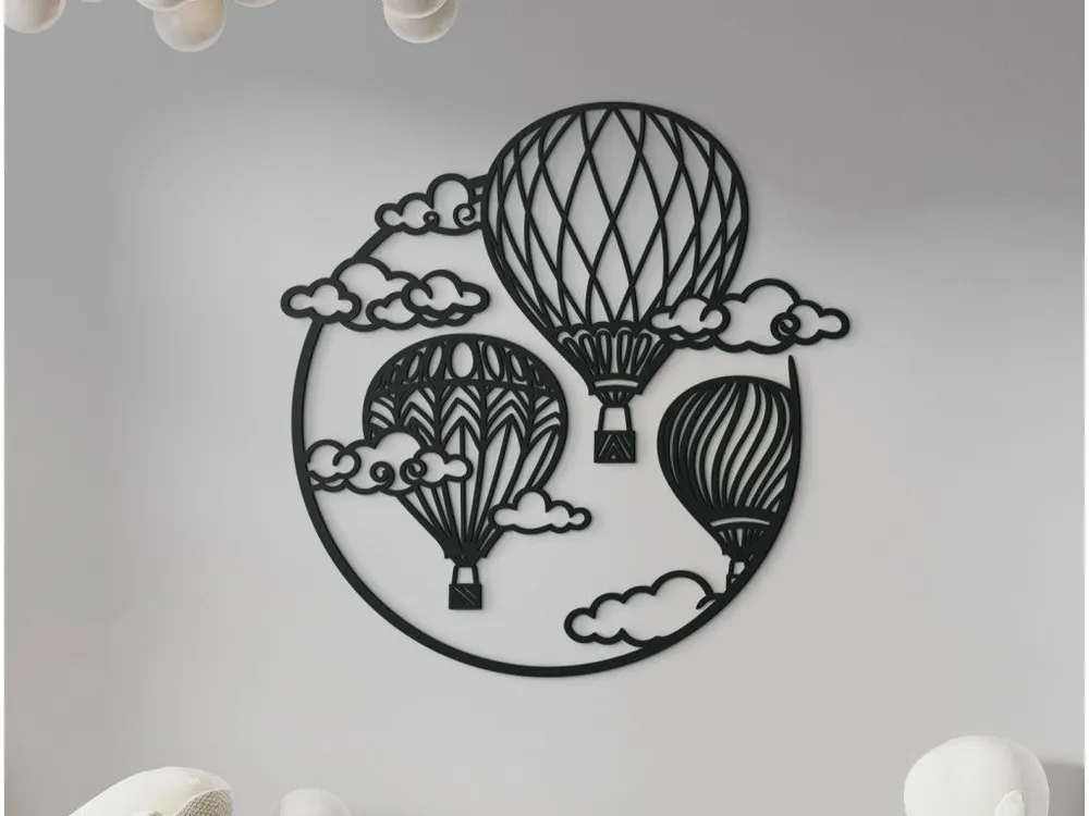 Highlight Sticker fürs Kinderzimmer FLIEGENDE BALLONS