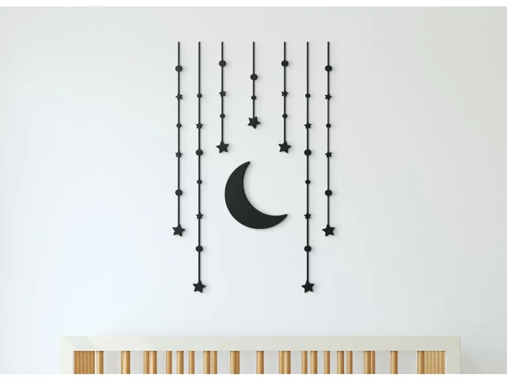 Direktkauf Sticker fürs Kinderzimmer KLEINE STERNE MIT MOND