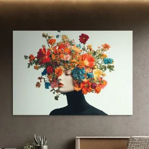 Wandbild Blumenfrisur Bestseller