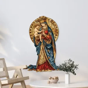 Wandbild Goldene Madonna mit dem Kind Mega-Angebot