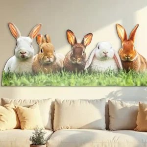 Sonderaktion Wandbild Hasen