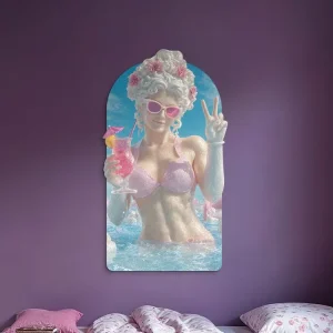 Abverkauf Wandbild Poolgöttin