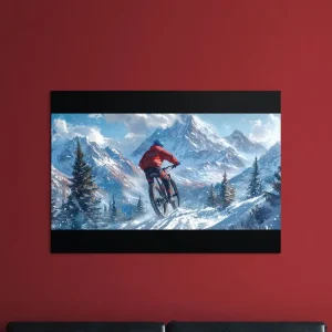 Preisreduziert Wandbild Räder in den Bergen