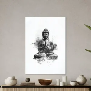 Gratis Versand Wandbild Ruhe des Buddha