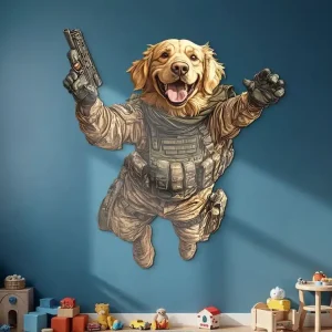Begrenztes Angebot Wandbild Taktischer Retriever