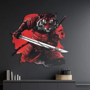 Wandbild Tiger-Kämpfer Wochenendangebot