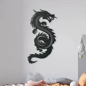 Wandsticker für Kinder CHINESISCHER DRACHE Preis Gesenkt