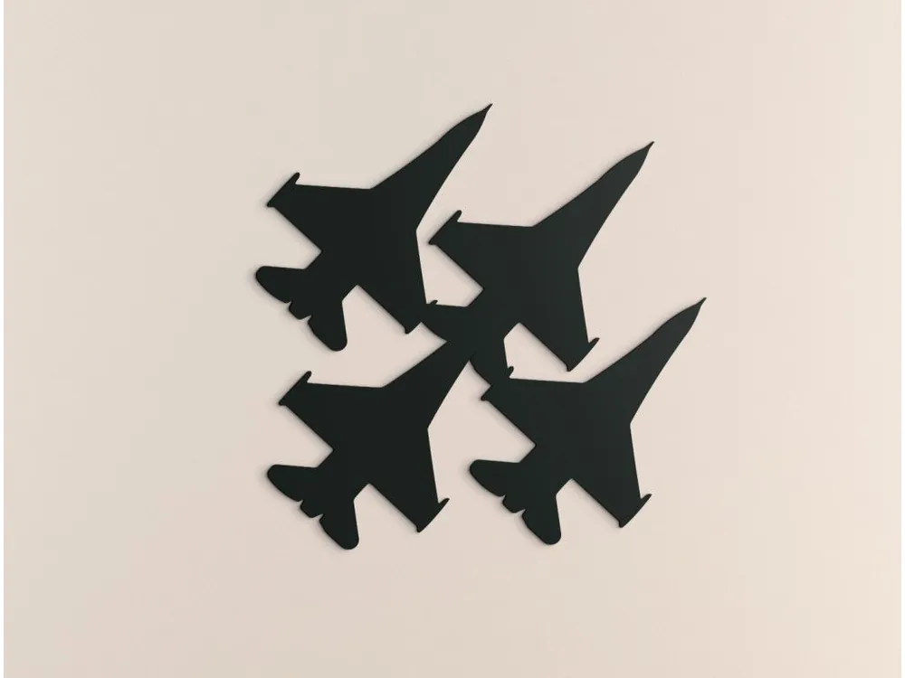 Highlight Wandsticker für Kinder JAGDFLIEGER