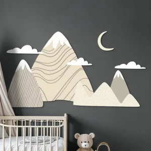 Wanddekoration für Kinder Mondberge Neue Kollektion
