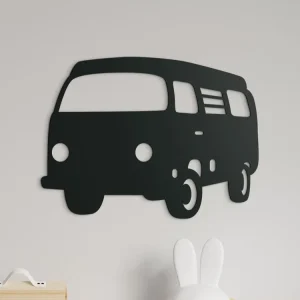 Expressversand Wanddekoration für Kinder RETRO-BUS