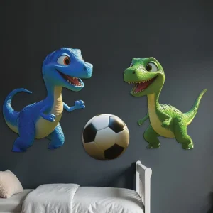 Zertifiziert Wanddekoration Wettkampf kleiner Dinosaurier