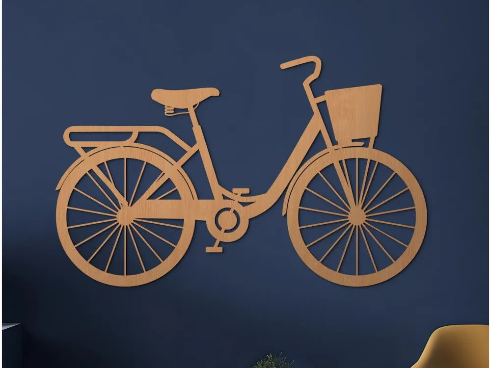 Nur Heute Wandsticker RETRO-FAHRRAD