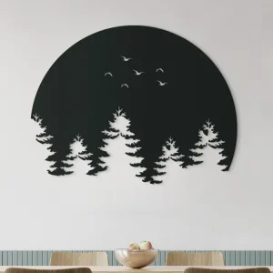 Zertifiziert Wandsticker WALD UND HIMMEL