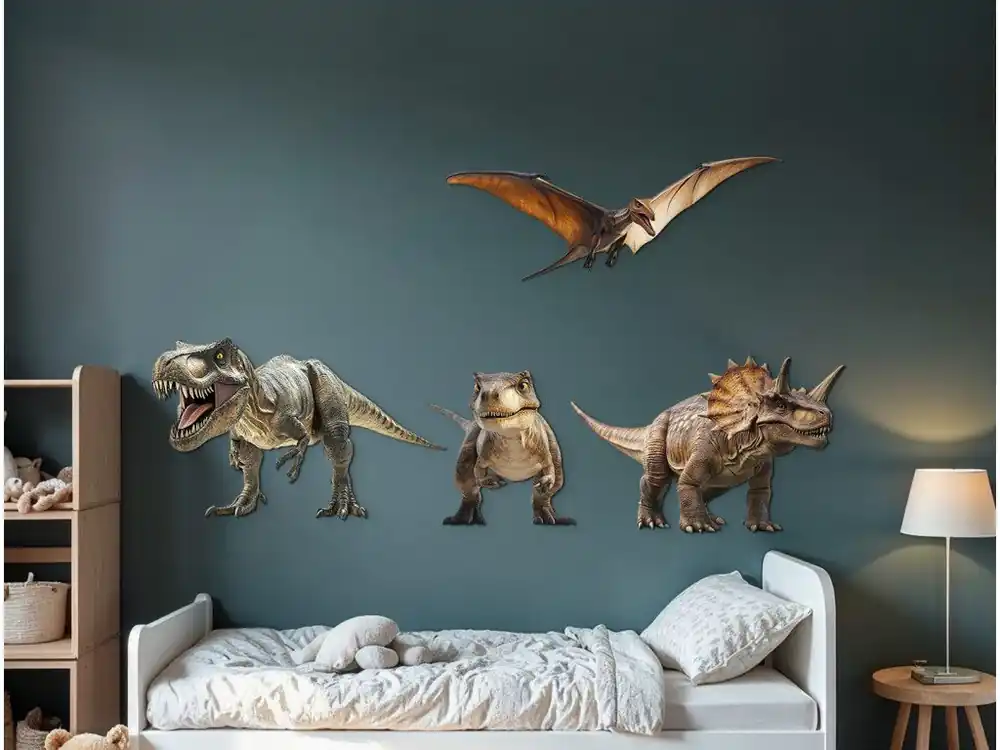 Wandsticker-Set WELT DER DINOSAURIER Versand Am Gleichen Tag