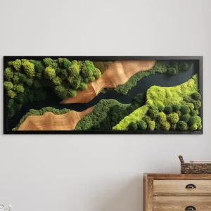 Moosbild "Ruhe" - (UV-Druck) Saisonangebot