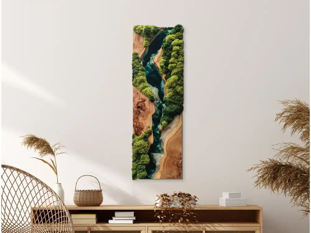 Moosbild Touch of Nature (UV-Druck) Neu