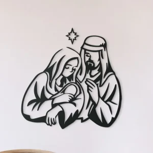 Wandsticker HEILIGE FAMILIE Rabatt