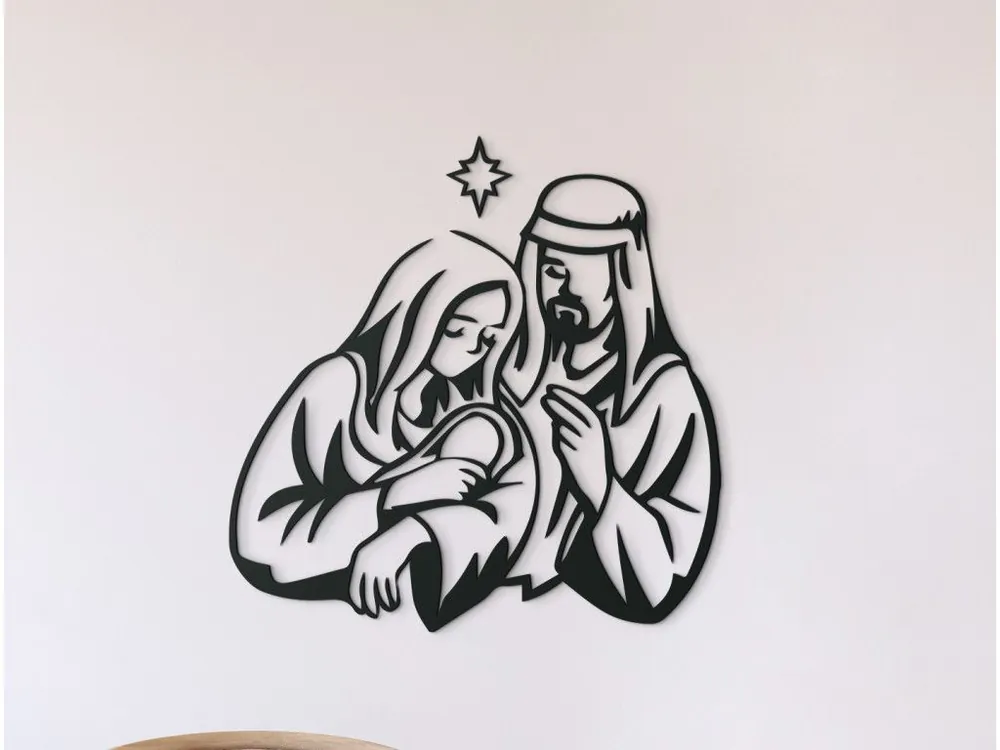 Wandsticker HEILIGE FAMILIE Rabatt