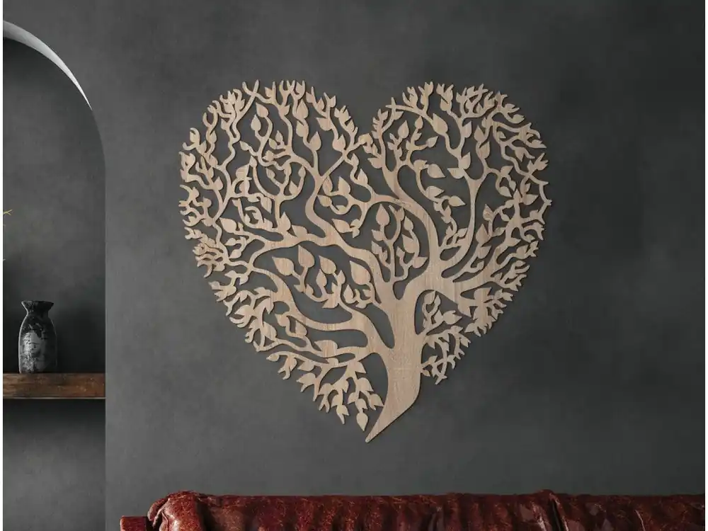 Lebensbaum aus Holz LIEBE Sichere Zahlung