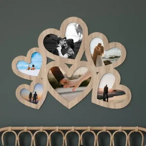 Fotorahmen für die Wand HERZEN Sofort Bestellen