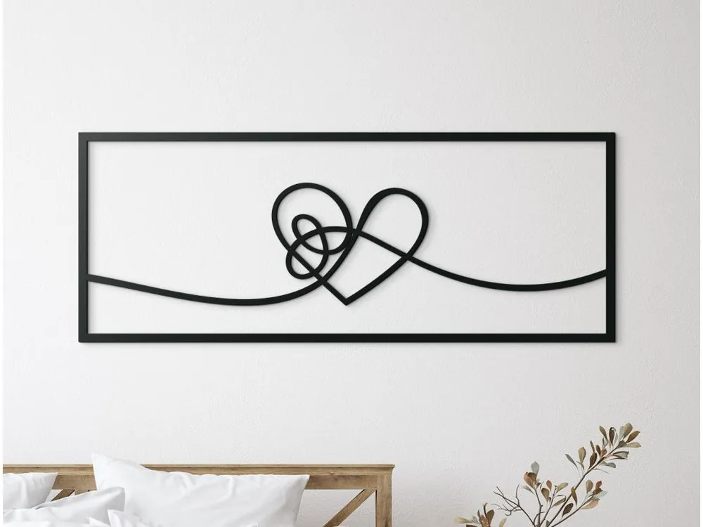 Wandbild HERZ IM RAHMEN Gratis Versand