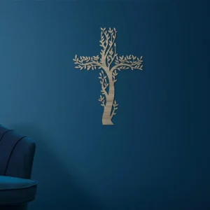 Sonderangebot Designkreuz für die Wand BAUM