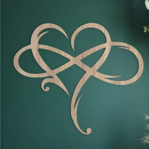 Bestseller 3D-Wandsticker UNENDLICHE LIEBE