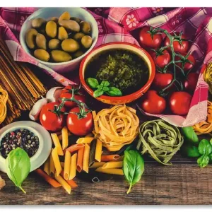 Top-Preis Italienisch mediterrane Lebensmittel S7SL Wandbild
