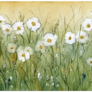 Gänseblümchenfrühling II T1AS Wandbild Garantierte Lieferung