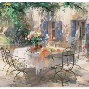 Schatten Garten D0KN Wandbild Finale Aktion
