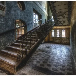 Bestseller Lost Place - Treppen T9RG Wandbild