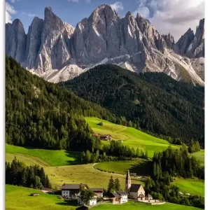Sommer in Südtirol in den Dolomiten U3LX Wandbild Knallerangebot