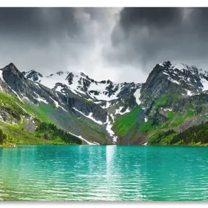 Finale Aktion Bergsee S5YM Wandbild