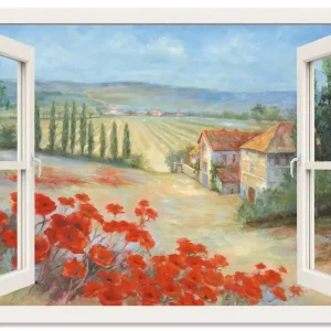 Direkt Vom Hersteller Mohnlandschaft F7EP Wandbild