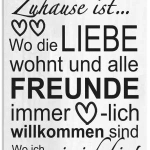 Wo die Liebe wohnt T9IR Wandbild Top-Seller