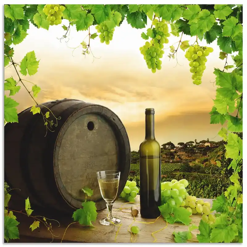 Wein Trauben Reben Weinberg U1UE Wandbild Sonderangebot