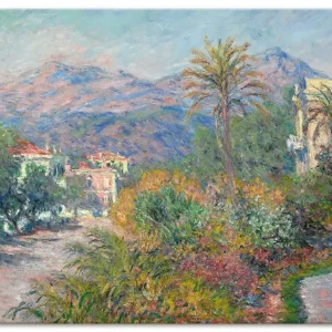 Abverkauf Strada Romana in Bordighera. 1884 T6ZY Wandbild