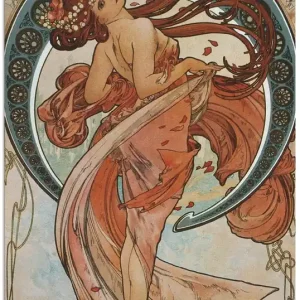 Vier Künste: Der Tanz. 1898. T7HU Wandbild Versand Am Gleichen Tag