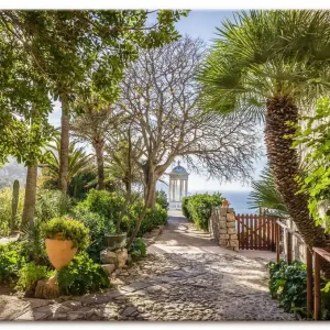 Garten Son Marroig bei Deià, Mallorca U3SL Wandbild Highlight