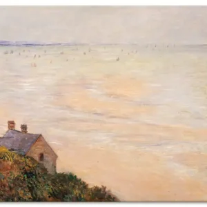 Die Hütte in Trouville bei Ebbe. 1881 T6UE Wandbild Top-Angebot