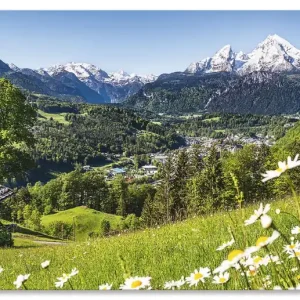 Wochenendangebot Landschaft in den Bayerischen Alpen T1QL Wandbild