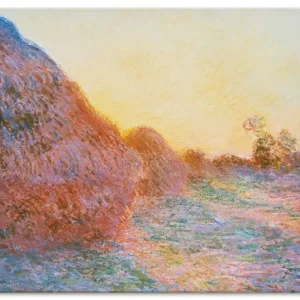 Sofort Bestellen Strohschober im Sonnenlicht. 1891 T6ZZ Wandbild