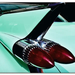 Rückleuchten eines 1959er Cadillac U4VC Wandbild Schnäppchen