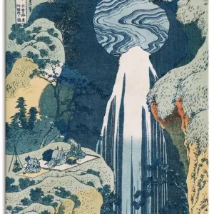 Wasserfall von Amida an Kiso Straße T6IQ Wandbild Beliebt