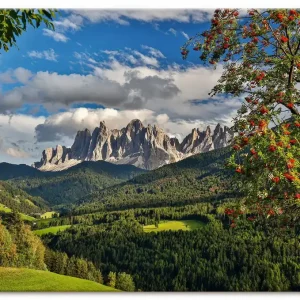 Schnäppchen Dolomiten U4OZ Wandbild