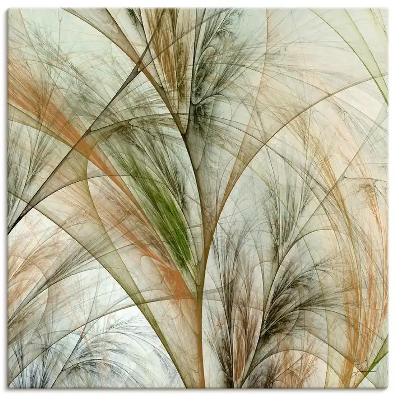 Fraktales Gras IV T1SA Wandbild Sale